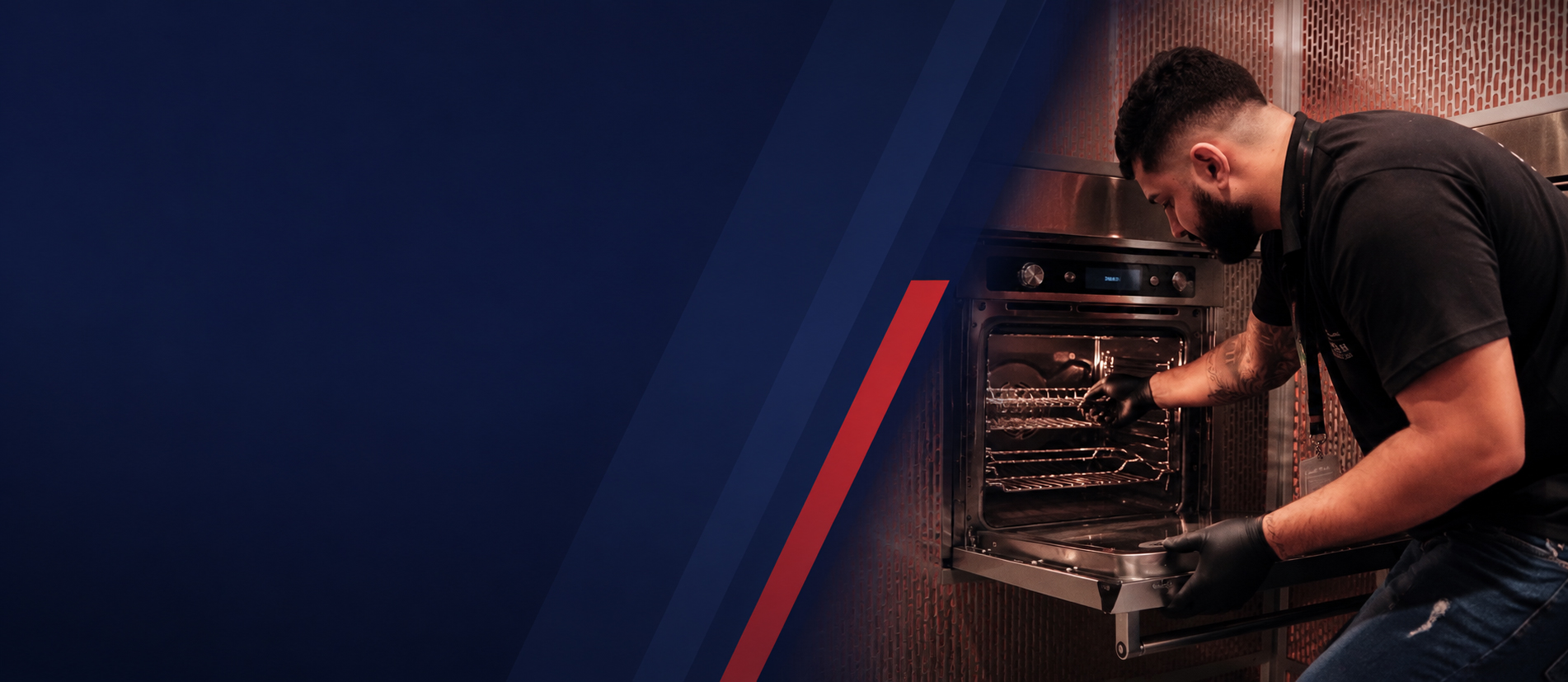 Manutenção de forno e fogão